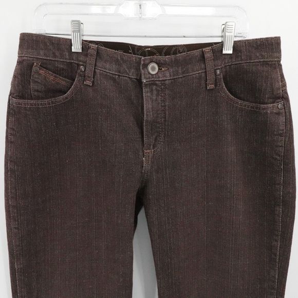 Wrangler Women's Brown Flare Jeans - Picture 8 of 12